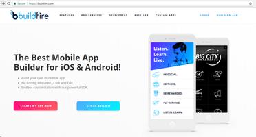 برنامه‌نما Build App With Websites عکس از صفحه