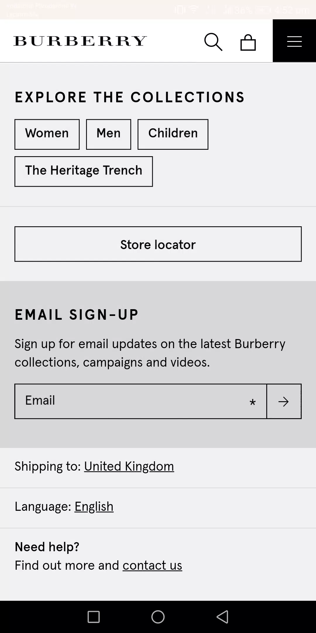Burberry Online Shopping APK for Android Download