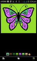 Butterfly Coloring syot layar 2