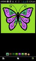 Butterfly Coloring imagem de tela 2