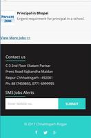 Chhattisgarh Jobs capture d'écran 2