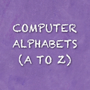 COMPUTER ALPHABETS A TO Z APK