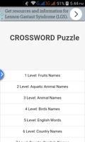 CROSSWORD Puzzle Cartaz