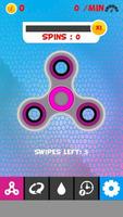 Crazy Hand Spinner Poster