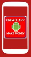 CREATE YOUR APP AND MAKE MONEY Affiche
