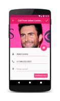 Call From Adam Levine 截圖 2