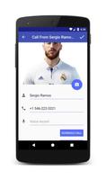 Call From Sergio Ramos স্ক্রিনশট 2