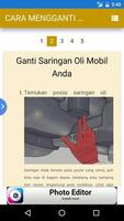 Cara Mengganti Oli Mesin Mobil تصوير الشاشة 1