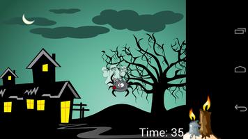 Catch ghost game for android Affiche