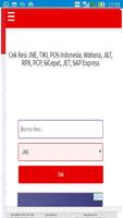 Cek RESI Kiriman Barang capture d'écran 1