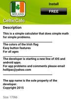 CelticCalc captura de pantalla 2