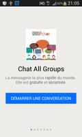 Chat All Groups ポスター