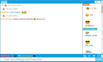FREE CHAT ROOM WITH MUSIC screenshot 2