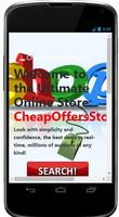 Cheap products finder poster