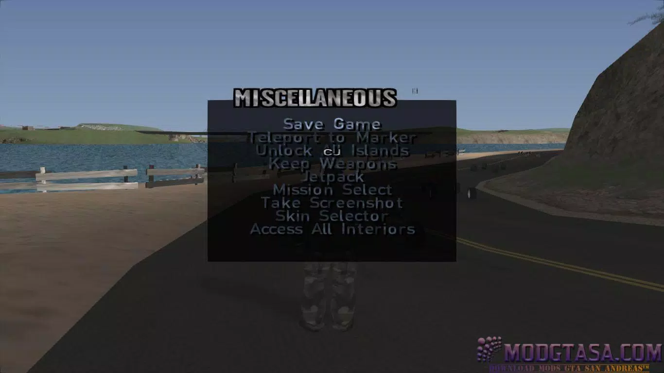 Cheat Menu for GTA San Andreas