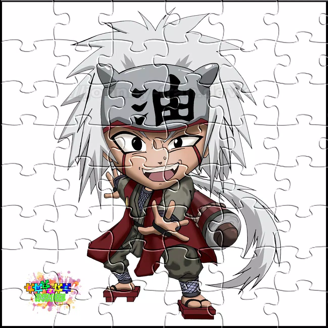 How to Draw Chibi Naruto  Free Printable Puzzle Games