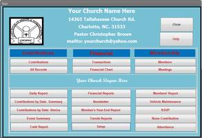 ChurchBooks3 Church Software पोस्टर