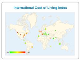 برنامه‌نما Cities Comparison & Cost of Living عکس از صفحه
