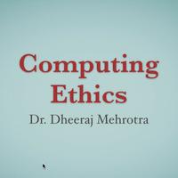 Computing Ethics 포스터