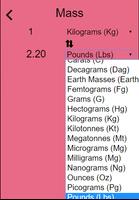 Unit Converter تصوير الشاشة 2