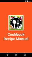 Cookbook Recipe Manual Affiche