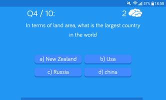 Quiz Country capture d'écran 3