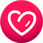 CoupleMate : Relationship Messenger App for Two आइकन