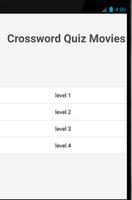 Crossword Quiz Movies Affiche