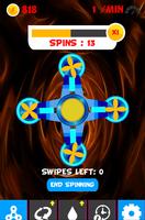 Spinner hand Crash Affiche