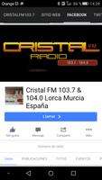 Cristal FM Latina como tú imagem de tela 1