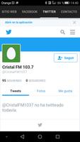 Cristal FM Latina como tú imagem de tela 3