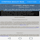 Author Cynthia Bailey-Rug's Website APK