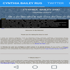 Author Cynthia Bailey-Rug's Website-icoon