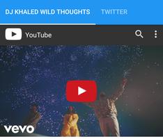 DJ Khaled - Wild Thoughts ft Rihanna Bryson Tiller स्क्रीनशॉट 1