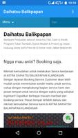 DAIHATSU BALIKPAPAN 포스터