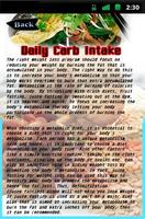 Daily Carb Intake Affiche