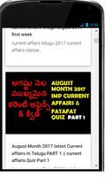 Daily current affairs telugu imagem de tela 2