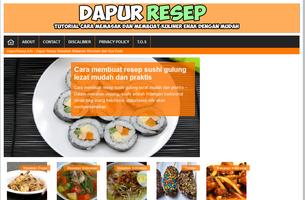 Dapur Resep Masakan Plakat