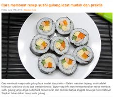 Dapur Resep Masakan اسکرین شاٹ 2