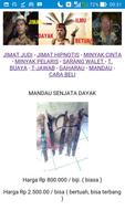 JIMAT SUKU DAYAK, Barang Betuah Dayak Kalimantan. capture d'écran 2