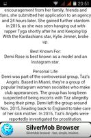 Demi Rose Biography スクリーンショット 1