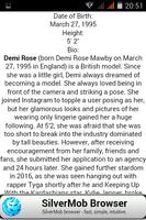 Demi Rose Biography capture d'écran 3