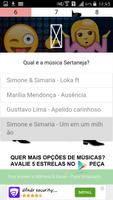 Desafio Sertanejas com emojis تصوير الشاشة 3