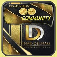 Community Dinar Dirham الملصق