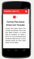 Dinero con Youtube скриншот 1