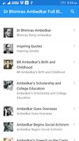 Dr Bhimrao Ambedkar Full Biography Affiche