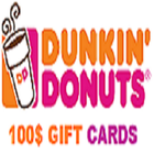 $100 Dunkin Donuts Gift Cards アイコン