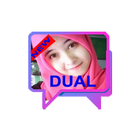 Dual BBM+ Terbaru أيقونة