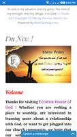 Ecclesia House of God poster