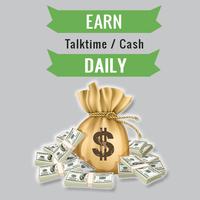 Earn Free Cash / Recharges الملصق